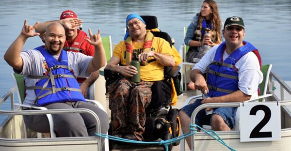 People on a boat